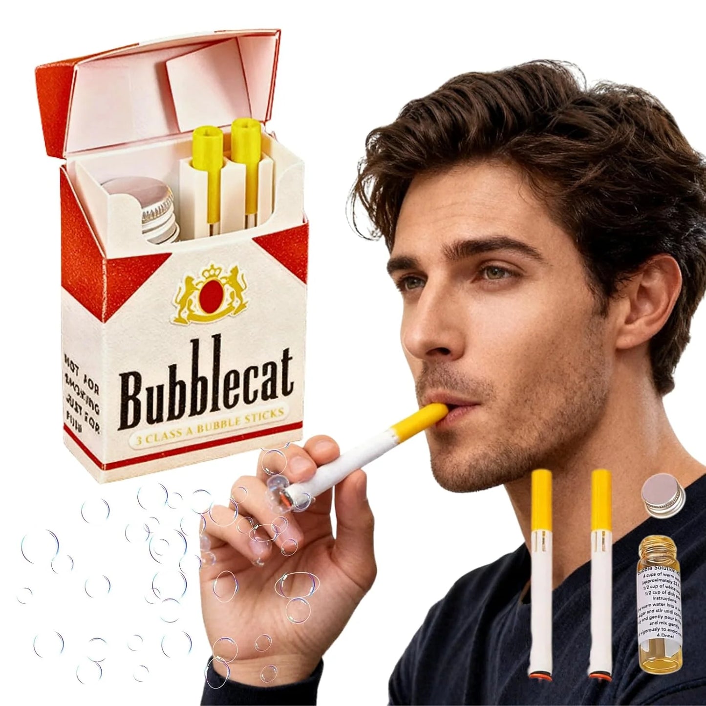 Bubble Blowing Cigarettes