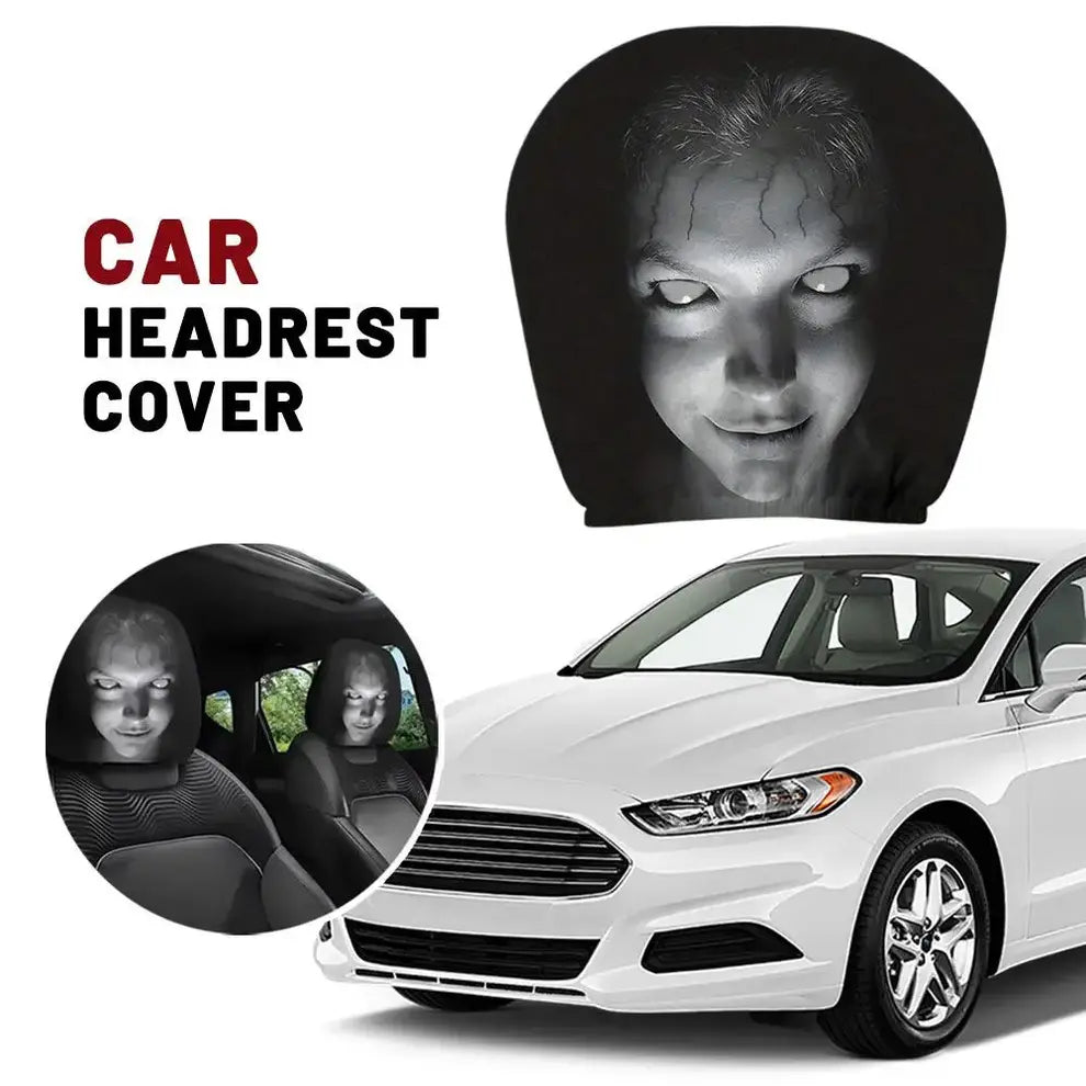 Halloween Decor Car Headrest Covers