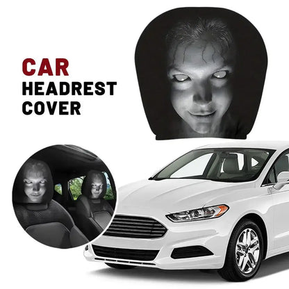 Halloween Decor Car Headrest Covers