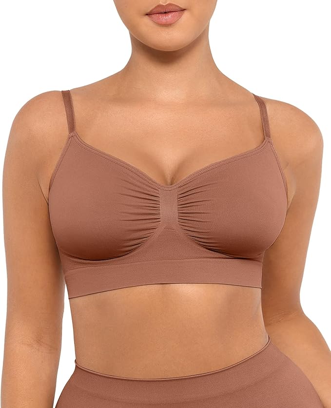 Adjustable Seamless Yoga Bra
