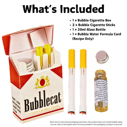 Bubble Blowing Cigarettes