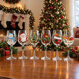 Christmas Memory Glass