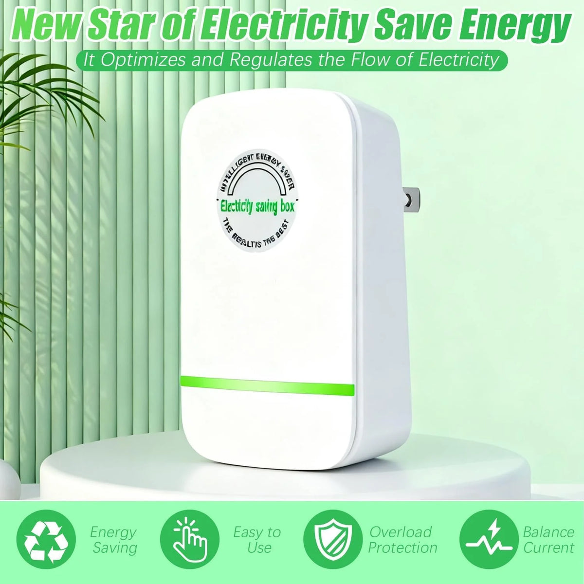Power Factor Dp Box Power Factor Device, 28KW Electricity Saving Box (90V-250V), US Plug S ...