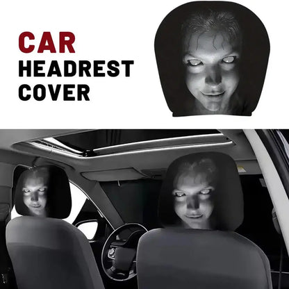 Halloween Decor Car Headrest Covers