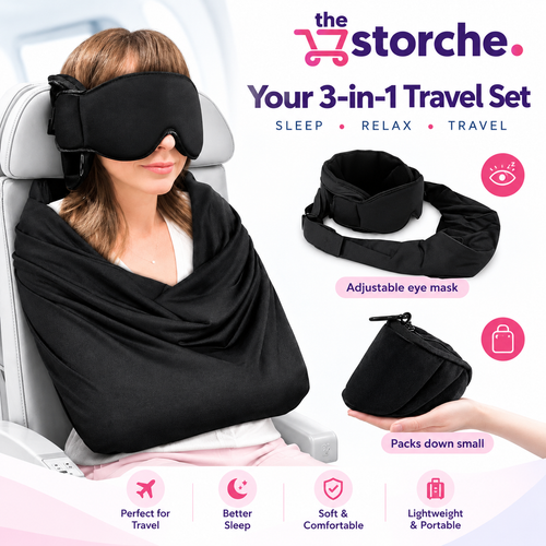 3-in-1 Travel Comfort Sleep Set