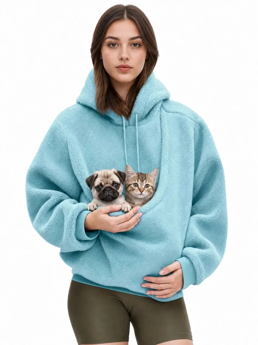 Cozy Pet Carry Hoodie