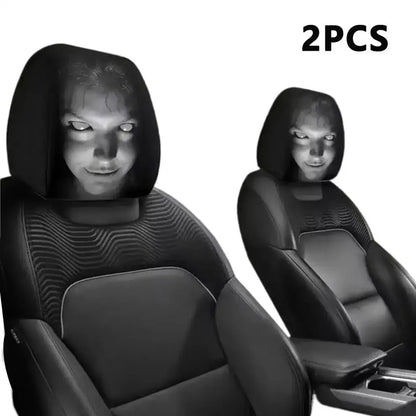Halloween Decor Car Headrest Covers