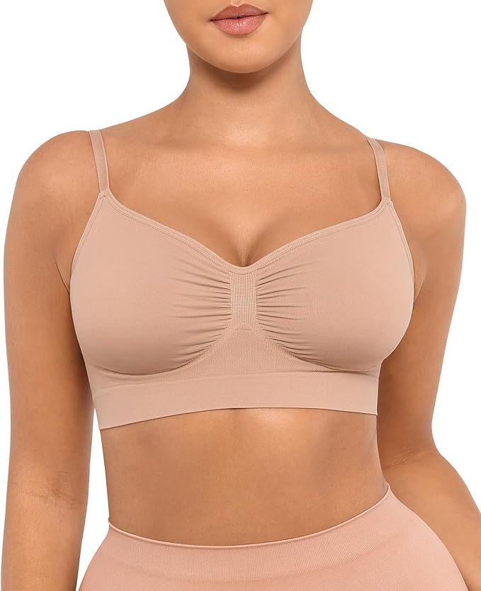 Adjustable Seamless Yoga Bra