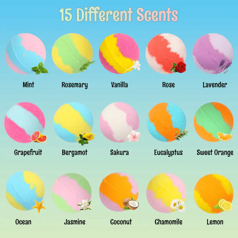 Bath Bombs for Kids with Toys Inside