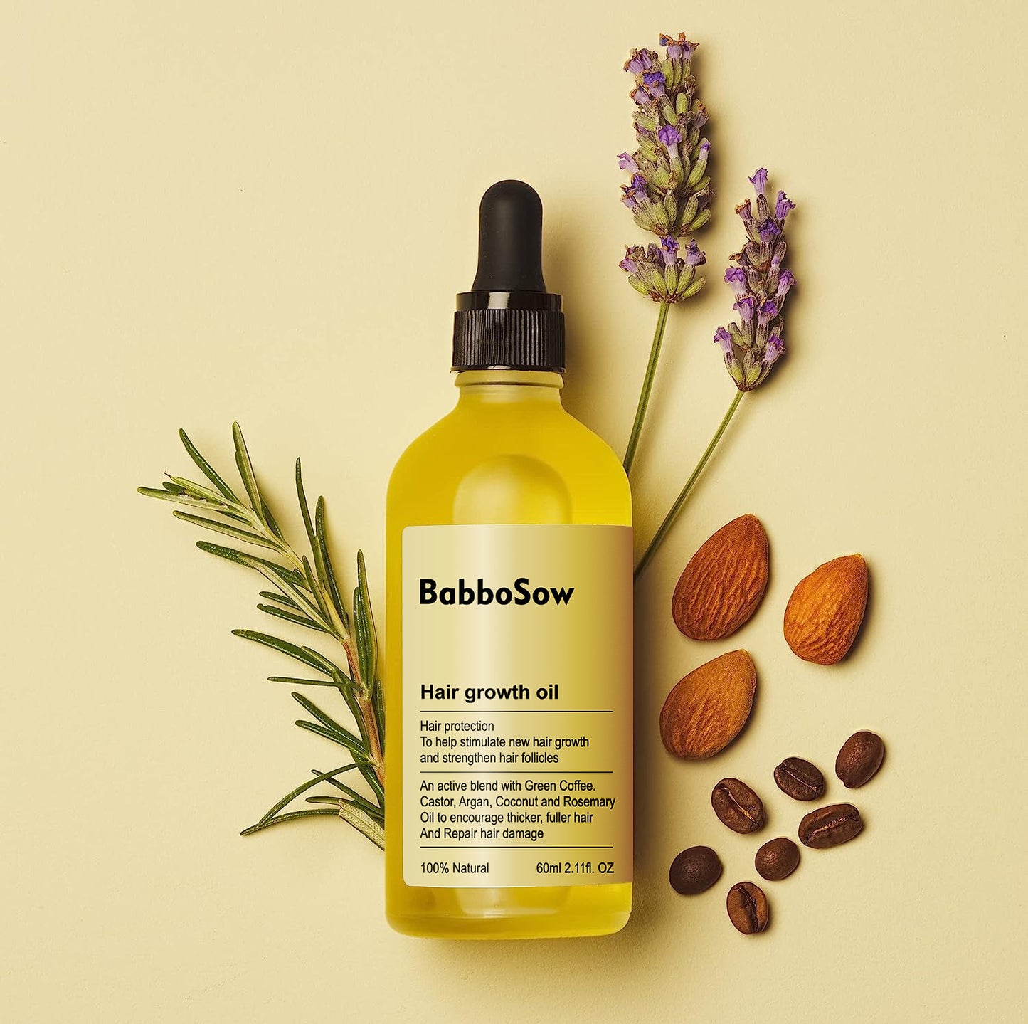 Natural Hair Growth Oil