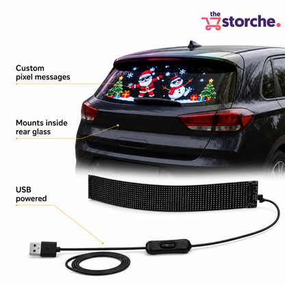 Customizable LED Car Display Sign