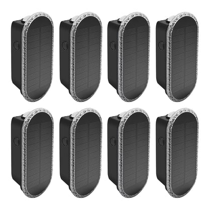 SolarGlow 8 Pack Fence Lights