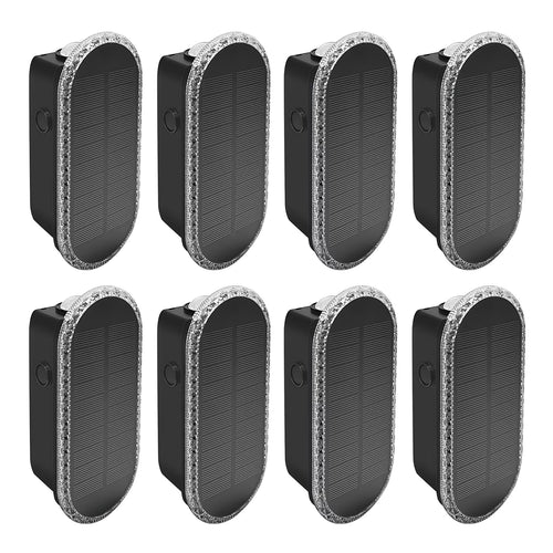 SolarGlow 8 Pack Fence Lights