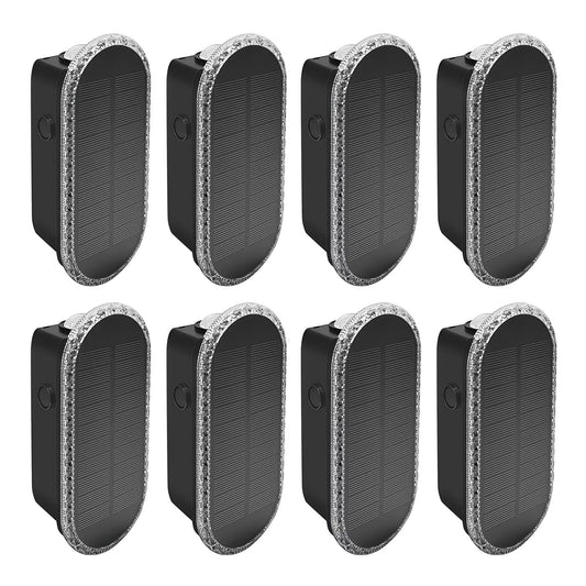 SolarGlow 8 Pack Fence Lights