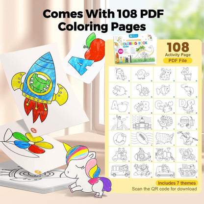 36 Colors TwistJoy Non Toxic Washable Crayon