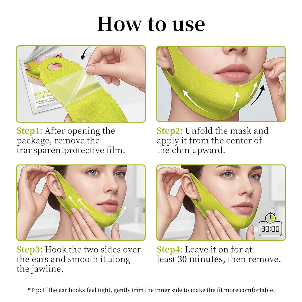 Cactus Cooling V-Up Mask