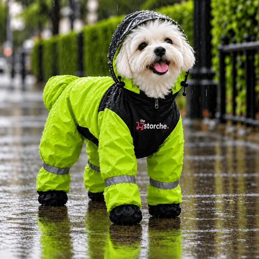 Full-Body Protection Dog Raincoat