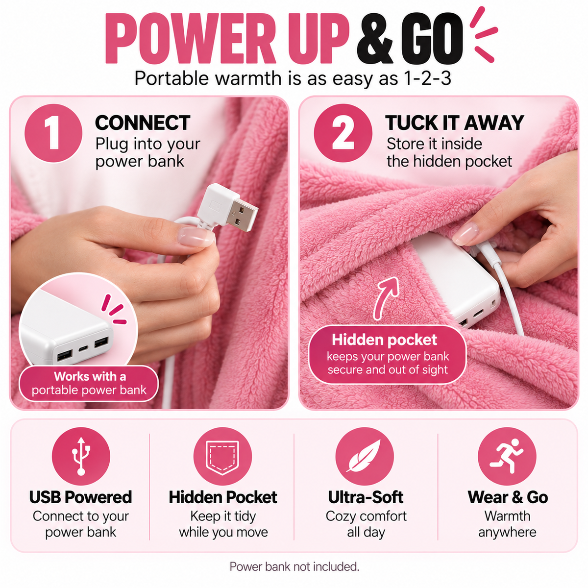 CozyHeat Wrap Blanket