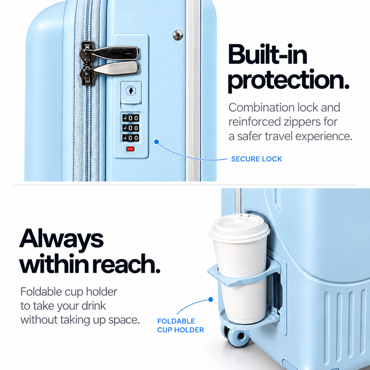 TravelMate Ride On Suitcase