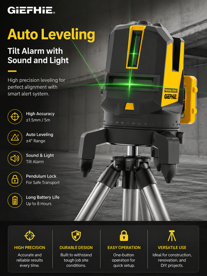 360° Self-Leveling Laser Level