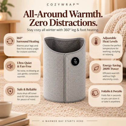Portable Electric Heated Foot Warmer