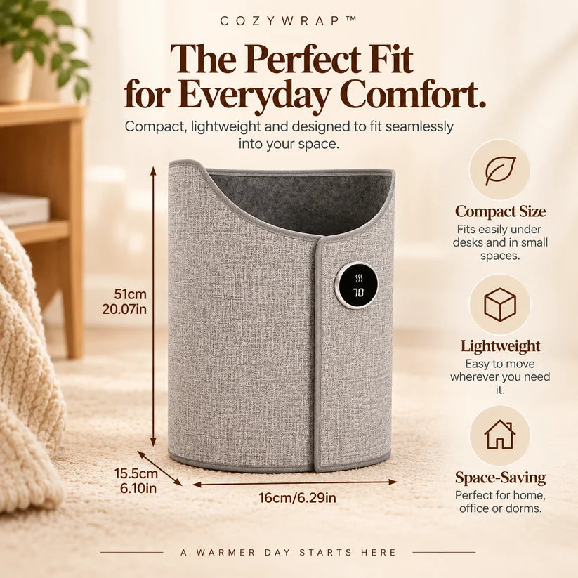 Portable Electric Heated Foot Warmer