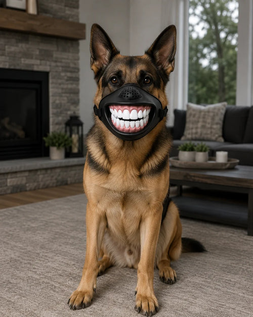 Funny Dog Teeth Muzzle