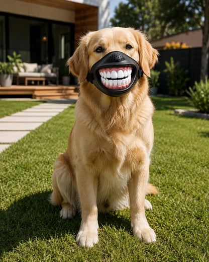Funny Dog Teeth Muzzle