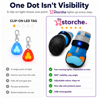 LED Dog Boots