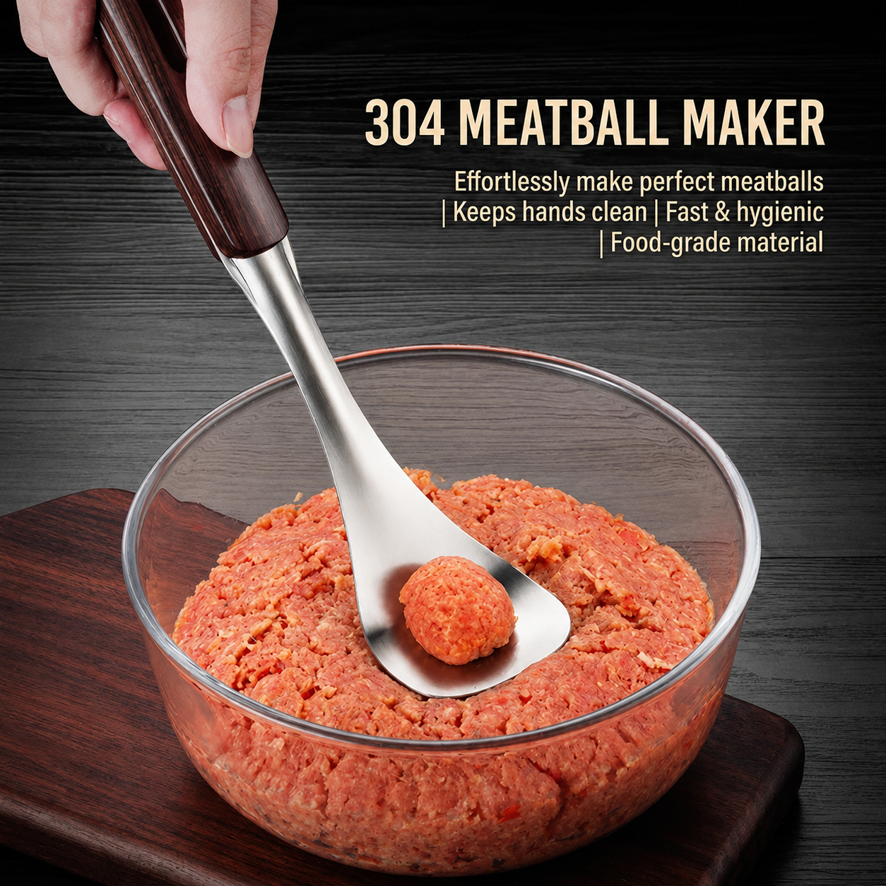 Easy Meatball Maker Spoon