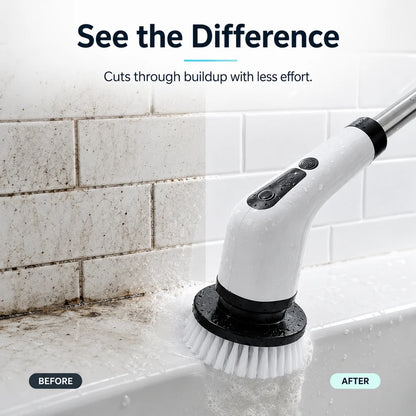 9-in-1 PowerScrub Electric Spin Cleaning Brush