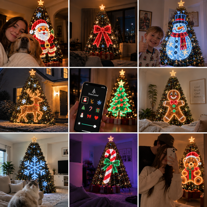 Smart Christmas Tree LED Lights