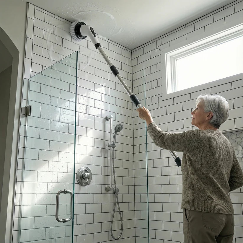 9-in-1 PowerScrub Electric Spin Cleaning Brush
