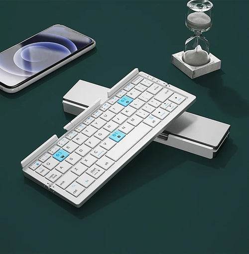 Compact Multi-Device Wireless Keyboard