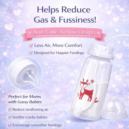 Portable Breast Milk Feeding Bottle
