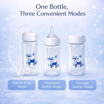 Portable Breast Milk Feeding Bottle
