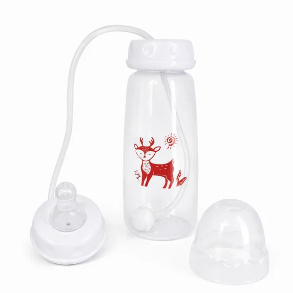 Portable Breast Milk Feeding Bottle
