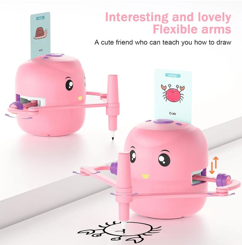 Creative Doodle Drawing Robot for Kids