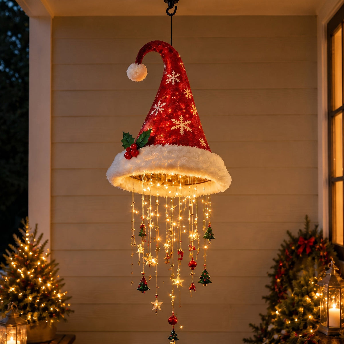 Christmas Bell Hanging LED Lamp