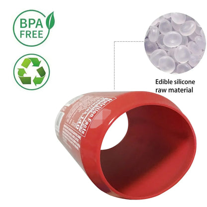 Silicone Beer Can Cover Sleeves
