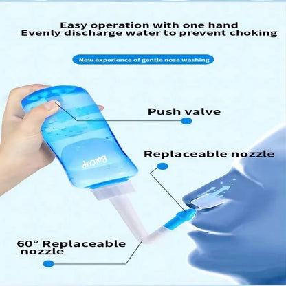 BreatheEase Nasal Wash Bottle