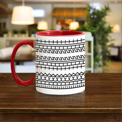 Hidden Message Funny Ceramic Coffee Mugs
