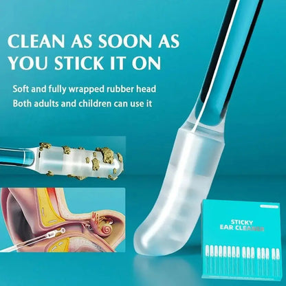 Silicone Sticky Ear Cleaner Swabs