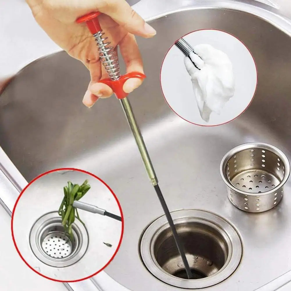 Flexible Drain Clog Remover