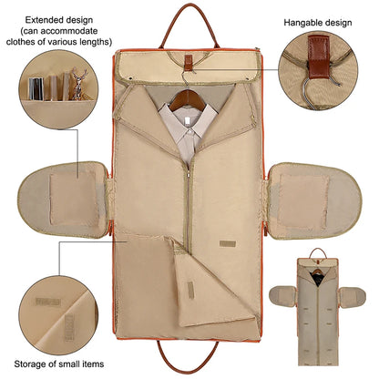 High Capacity Folding Suit Luggage