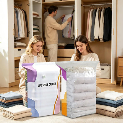 Vacuum Compression Storage Bags (3PCS)