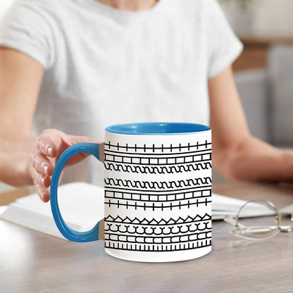 Hidden Message Funny Ceramic Coffee Mugs