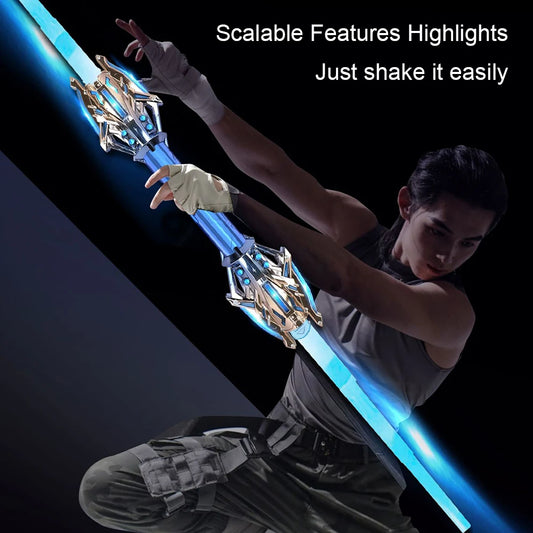 Double-Headed LED Lightsaber Toy