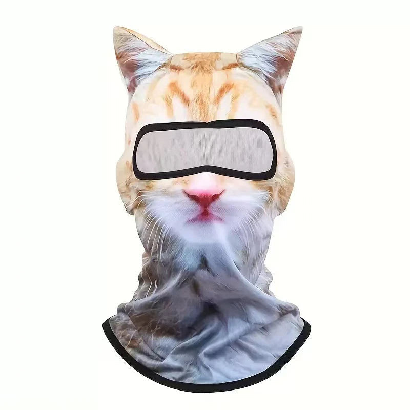 3D Animal Face Winter Balaclava