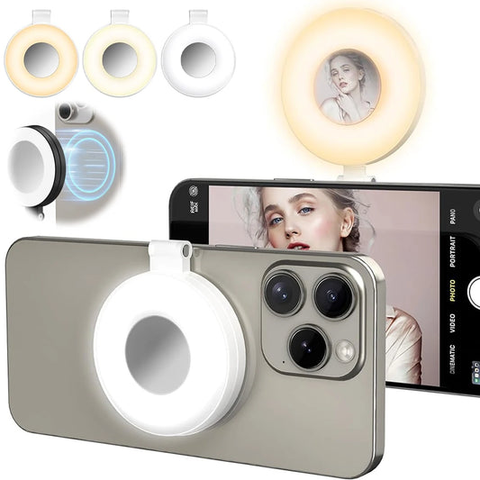 Magnetic Wireless LED Ring Light